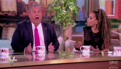 'The View' hosts erupt on anti-Trump Chris Christie refusing to back Biden: 'You cannot throw away your vote!'