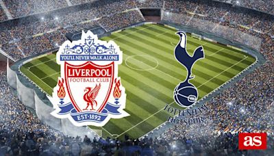 Liverpool vs Tottenham: estadísticas previas y datos en directo | Premier League 2023/2024