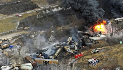 Costly fines but no criminal charges for Norfolk Southern after Ohio train derailment