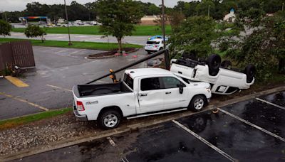 Tropical Storm Debby stalls off Carolinas, bringing unrelenting rain to region