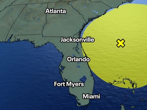 NHC tracking disturbance off Florida coast, 5 tropical waves in Atlantic