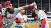 Trea Turner, Kyle Schwarber homer to help Phillies overpower Marlins 16-2