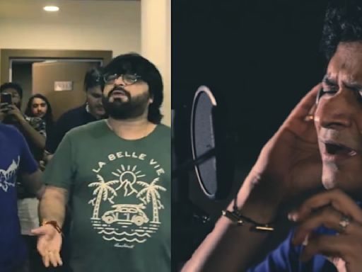 KK Death Anniversary: Pritam shares BTS video of Kal Ki Hi Baat Hai song as he misses his friend; WATCH