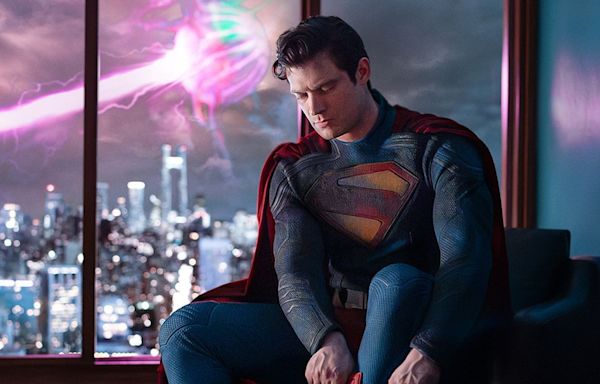 First-look image for James Gunn's Superman movie reveals the superhero's new suit – and teases its potential villain