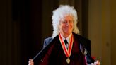 Queen guitarist Brian May receives knighthood from King Charles