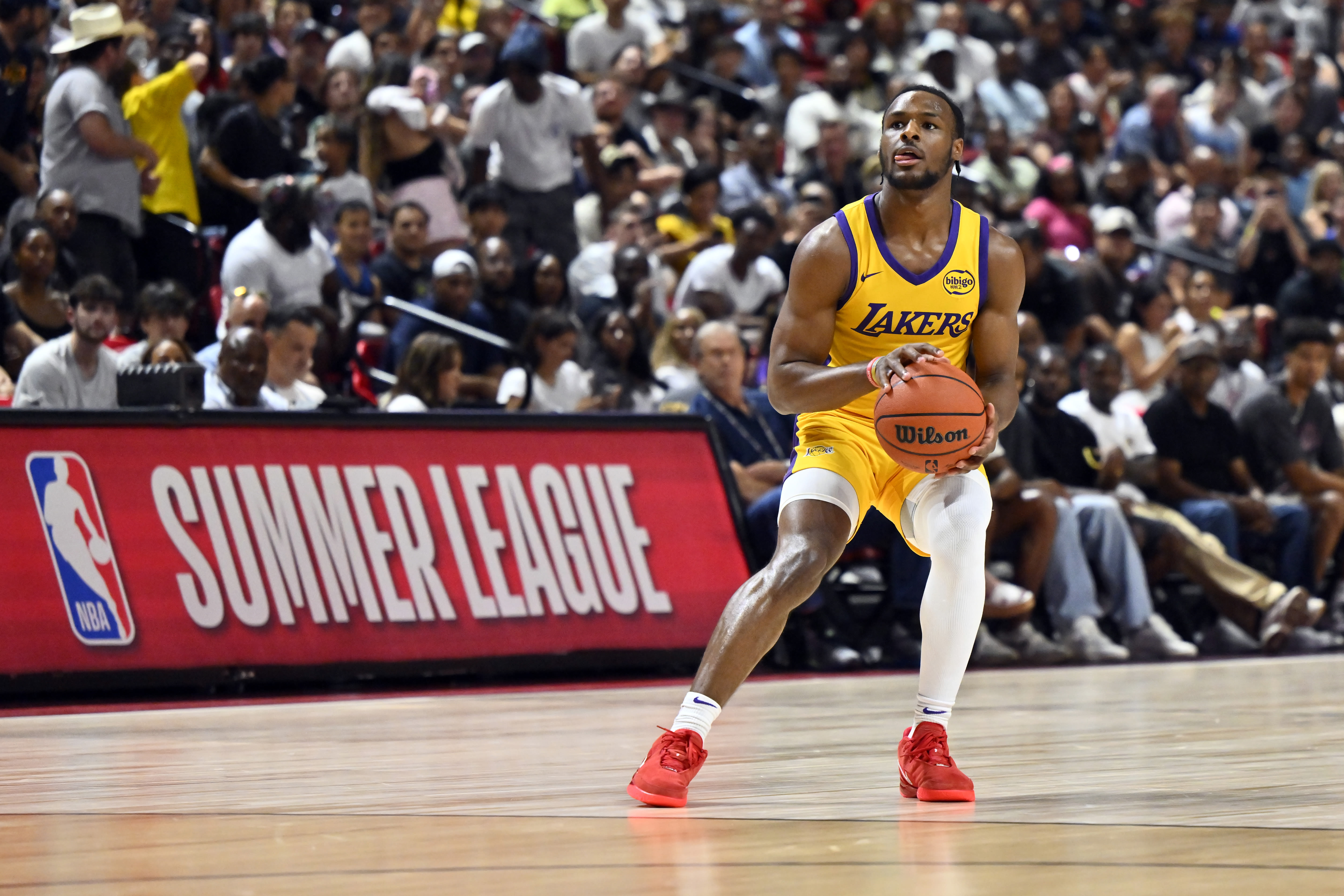 Bronny James posts best performance of Summer League career: 12 points