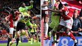 Fans fume 'where's the consistency?' as Ederson 'commits same foul' as Onana
