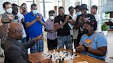 Cass Tech student Charisse Woods defeats chess grandmaster Maurice Ashley