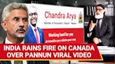 Khalistani Pannun Threatens Indian-origin Canadian MP Chandra Arya | Watch What Happened Next | International - Times of India Videos