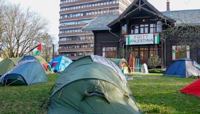 Norway Israel Palestinians Campus Protest