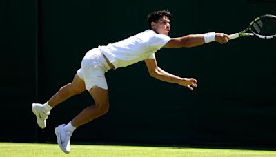 Alcaraz - Lajal, en directo | Wimbledon: primer partido del Grand Slam de tenis hoy, en vivo