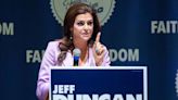 Casey DeSantis, Tim Scott bring competing stump speeches to Jeff Duncan’s Upstate SC BBQ