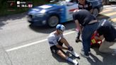 El Team Visma no levanta cabeza: peligrosa caída de Laporte en el Giro de Italia