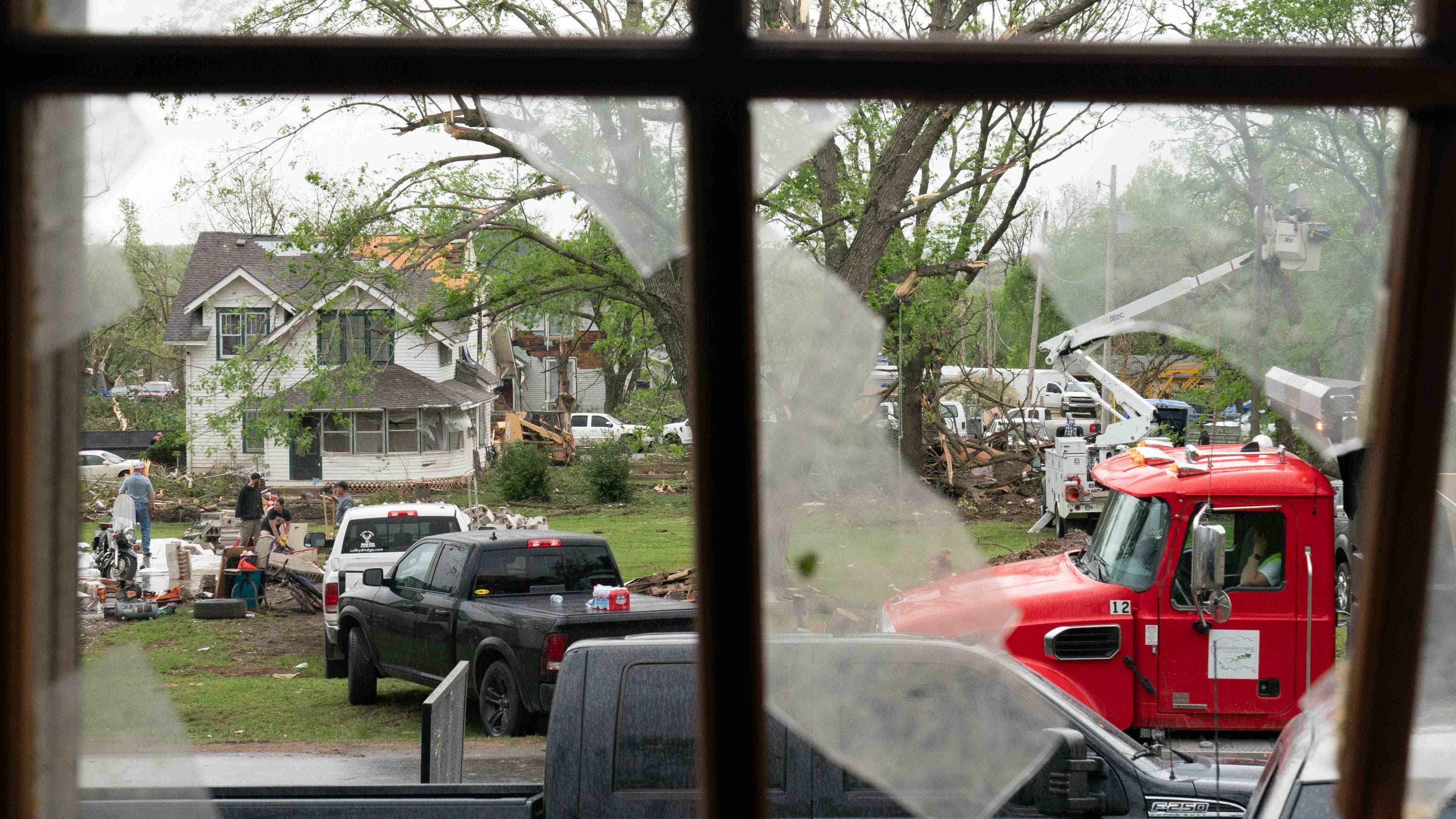 See the damage from a tornado that touched down in Westmoreland