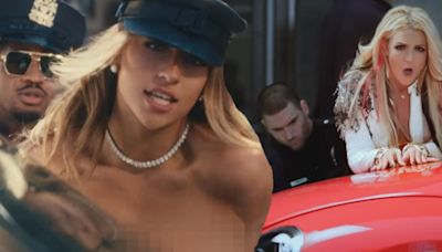 Naked Tate McRae Gets Arrested in Britney Spears-Themed ‘It’s ok I’m ok’ Music Video