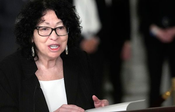 Justice Sonia Sotomayor Calls Out Catch-22 In Trump's Immunity Argument