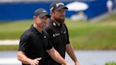 Rory McIlroy and Shane Lowry remain tied for lead in the Zurich Classic of New Orleans