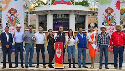 Con la rueda de la fortuna más grande de Latinoamérica, inauguran Feria Nacional “Francisco Villa” 2024