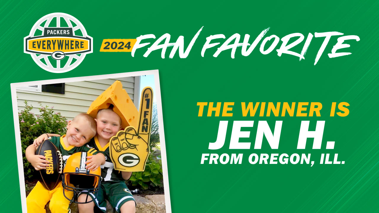 ‘Packers Fan Favorite Contest’ winner chosen