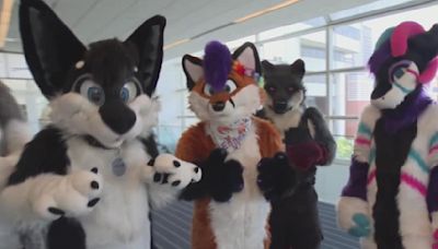 Furries wait in hours-long lines to get into Anthrocon