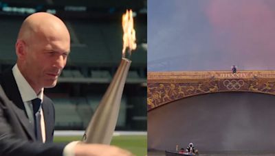 Paris Olympics: Zinedine Zidane Gets The Party Started As The Last Torch Bearer Of Olympic Flame