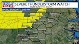 Central NC severe thunderstorm watch extended, more counties added