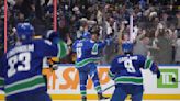 Dakota Joshua scores 2 goals to help lift Canucks past Predators 4-2 in Game 1 of playoff series