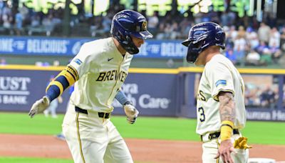 Brewers 10, Cubs 6: Blake Perkins helps deliver a victory with his bat and his glove