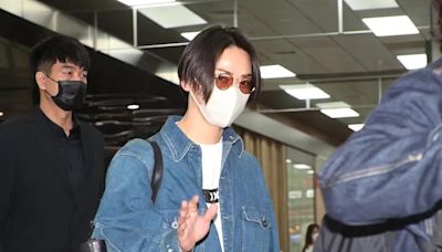 不忘揮手、點頭打招呼 龜梨和也來台灣了