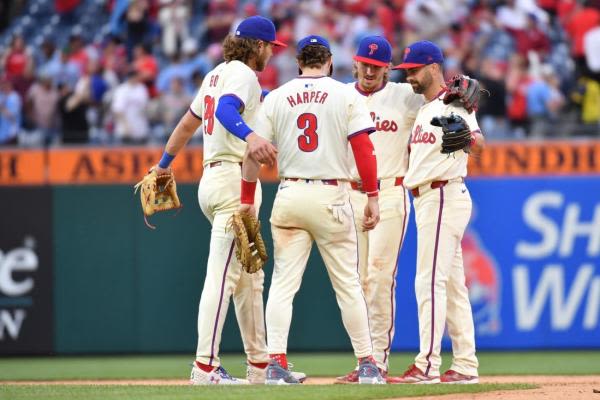 MLB roundup: Bryce Harper carries Phillies to 6th straight win