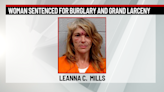 Wyoming County woman sentenced for burglary and grand larceny