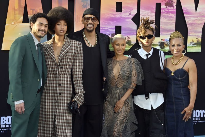 Look: Will Smith attends 'Bad Boys: Ride or Die' premiere with his family