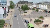 Pictures of town's £11.2m travel scheme revealed