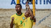 Las posiciones finales de la Copa América de fútbol playa, con Brasil campeón