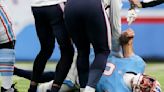 It's wait and see on Levis' ankle as the Titans deal with their earliest elimination under Vrabel