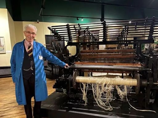 The real-life 'history boy' who helped save a town's textile heritage
