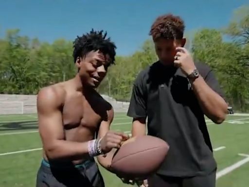 Patrick Mahomes se vuelve viral con Logan Paul y iShowspeed