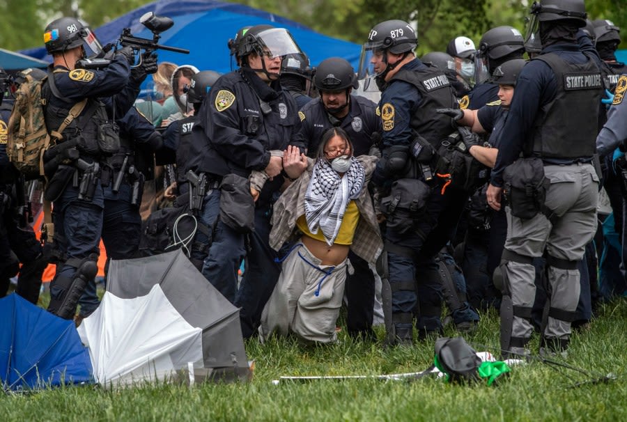 25 arrested at pro-Palestine demonstration at the University of Virginia