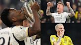 ...for Vinicius Jr! Winners and losers as Real Madrid's brilliant Brazilian marks another Champions League final with a goal while Toni Kroos and Marco Reus get contrasting...