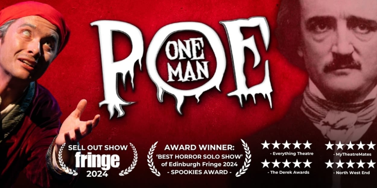 Threedumb Theatre to Present ONE MAN POE This Halloween Season