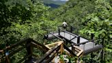 New Catawba Falls staircase invites hikers to safely view waterfalls in Old Fort