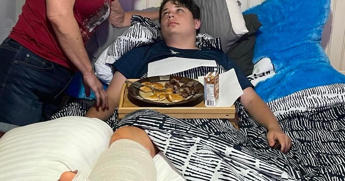 Cabell County teen home, recovering after NC shark attack