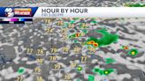 Showers will be scattered across NWA, River Valley today
