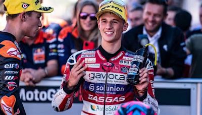 Sergio García Dols, líder de Moto2, dispuesto "a darlo todo"