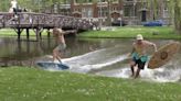 Blair Conklin, Adrien Raza Skimboard 100-Foot Canal in Rotterdam