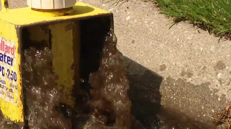 Valley works to tries 'ice pigging' water mains to address discolored water