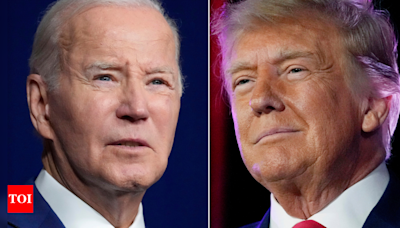 'Would blow everything away': Trump dares Biden for a no holds barred debate to prove 'competence' - Times of India