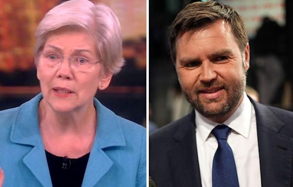 Sen. Elizabeth Warren warns 'The View' about J.D. Vance: "More Trump than Trump"