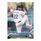 Clayton Kershaw 球員卡 2023 MLB TOPPS NOW Card 910 生涯210勝隊史第二