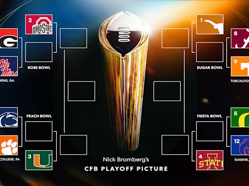 College Football Playoff Picture: Here's what the 12-team bracket looks like after Week 6